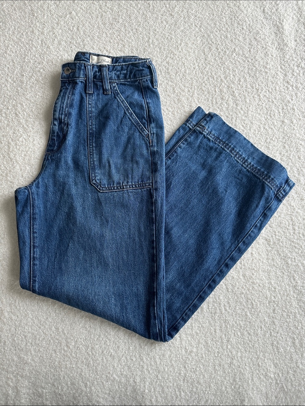 Universal Thread Women's Wide Leg Jeans in Blue Denim size 8R